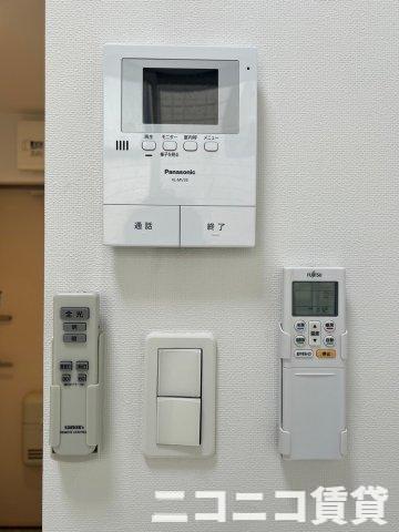 セキュリティ　別号室イメージの為、現状を優先致します。