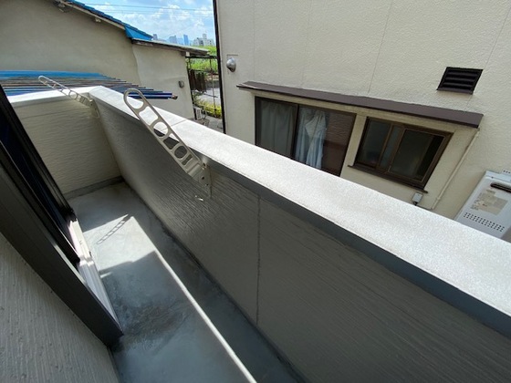 バルコニー　※別部屋の写真です