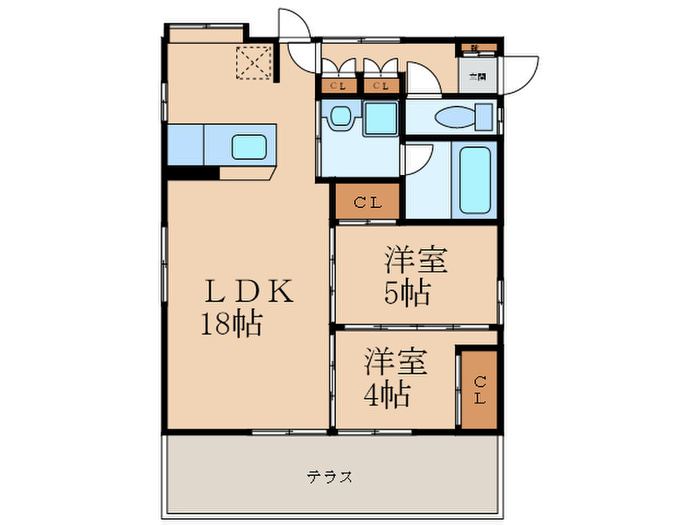 陽光タウン C棟の間取り写真