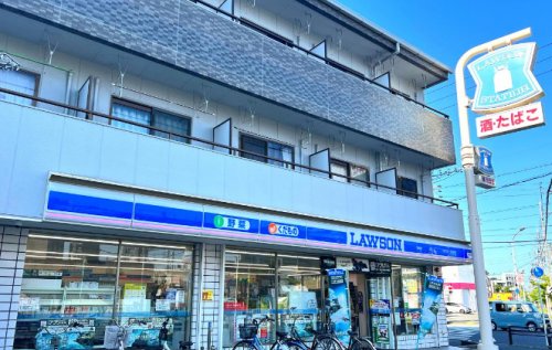コンビニ　ローソン JR八田駅前店（コンビニ）まで75m