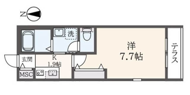 Maison du Lionの間取り写真