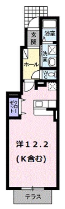 アニメイトゆうの間取り写真