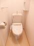 トイレ　ウォシュレット付の洋式トイレです♪