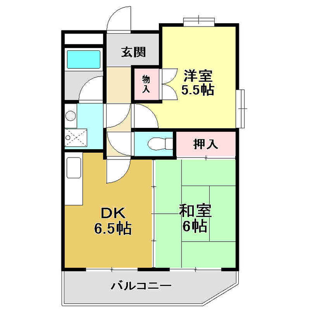サンポートハイム高須の間取り写真