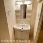 洗面設備　内装は別のお部屋の参考写真です。
