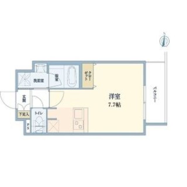 ウェルスクエア長居公園IIの間取り写真