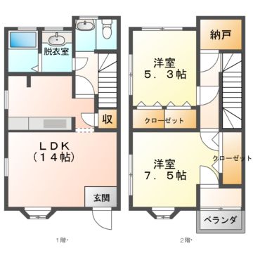 ザ・ジェームスタウン今宮2号館の間取り写真