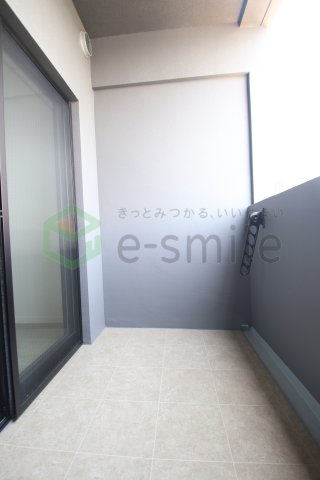 バルコニー　広々としたバルコニーです