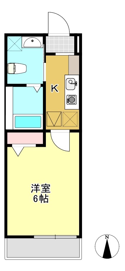パルトネール綱島Iの間取り写真