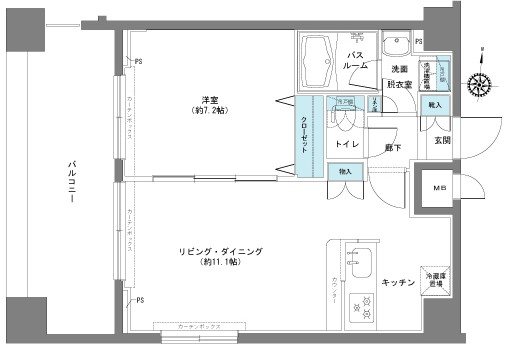 フェニックス八王子弐番館の間取り写真