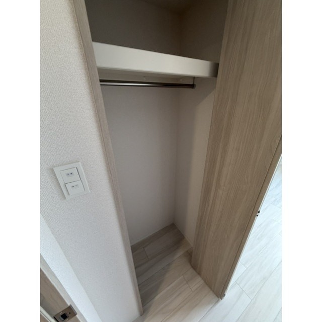 収納　たっぷりとした収納スペースです