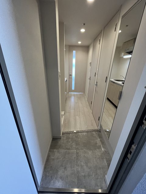 玄関　明るい玄関です