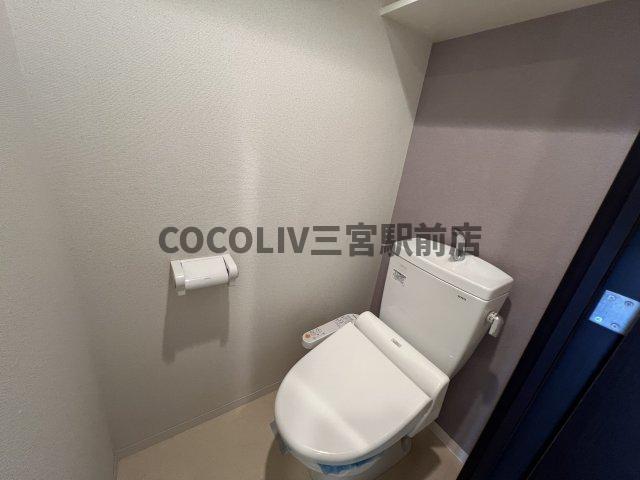 トイレ　同物件別部屋写真