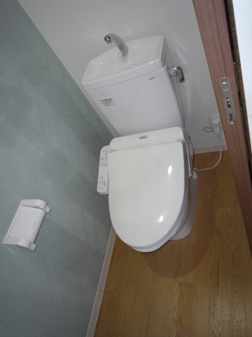 トイレ　ゆったりとした空間のトイレです