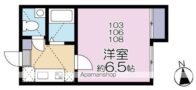 ビジュー野方の間取り写真