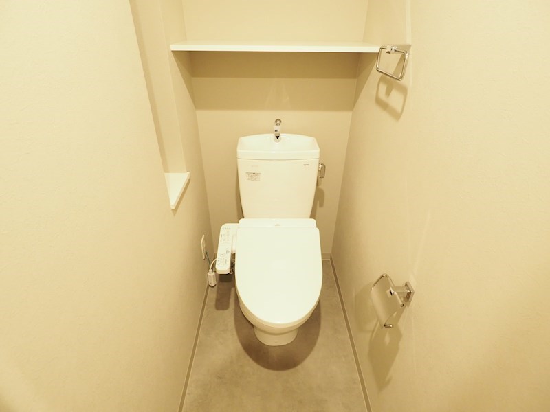 トイレ　ウォシュレット付きのトイレあり。