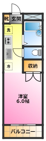 サンワールドの間取り写真