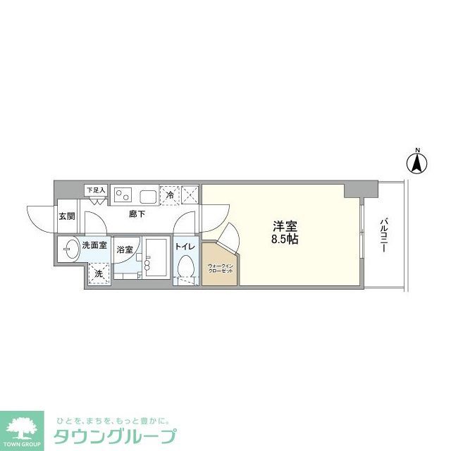 ゼスタレジデンス桜山の間取り写真