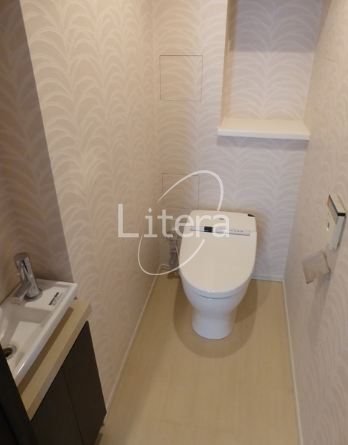 パークハウス市谷柳町のトイレ写真