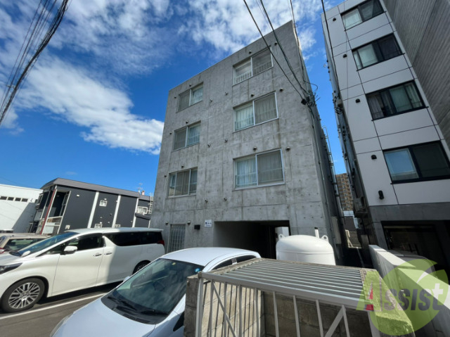 建物外観　札幌市東区北１８条東「グロワール北１８条」