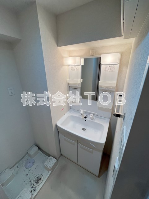 洗面設備　※クリーニング中の写真※