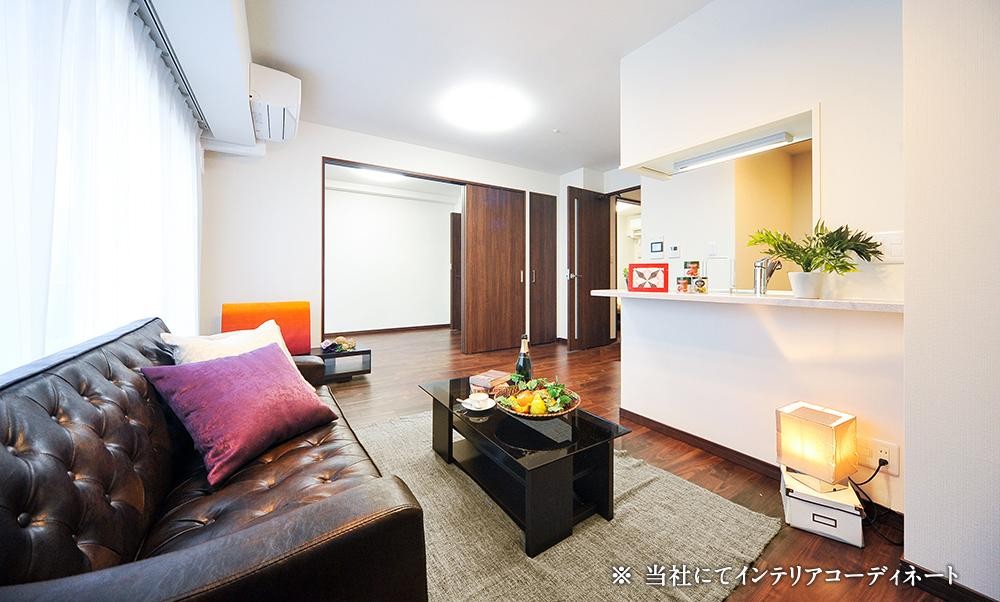 居室・リビング　※室内はイメージです。家具・家電等は設置されておりません。