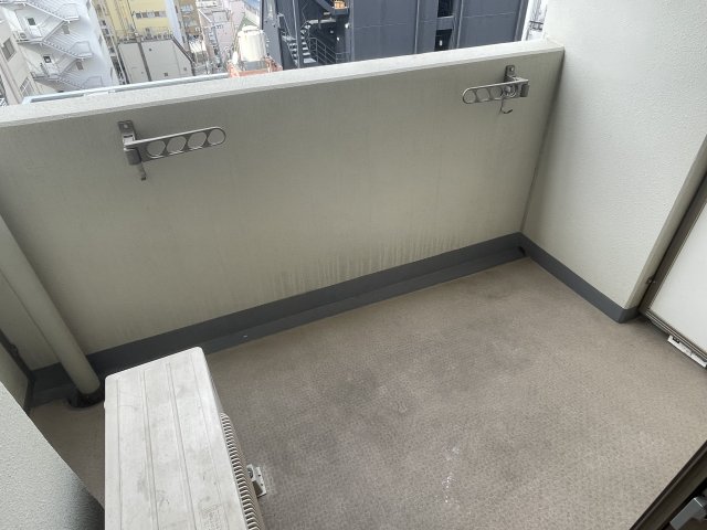 バルコニー　広々としたバルコニーです