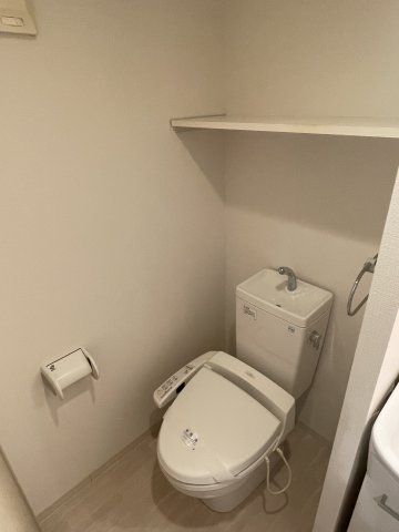トイレ　ゆったりとした空間のトイレです