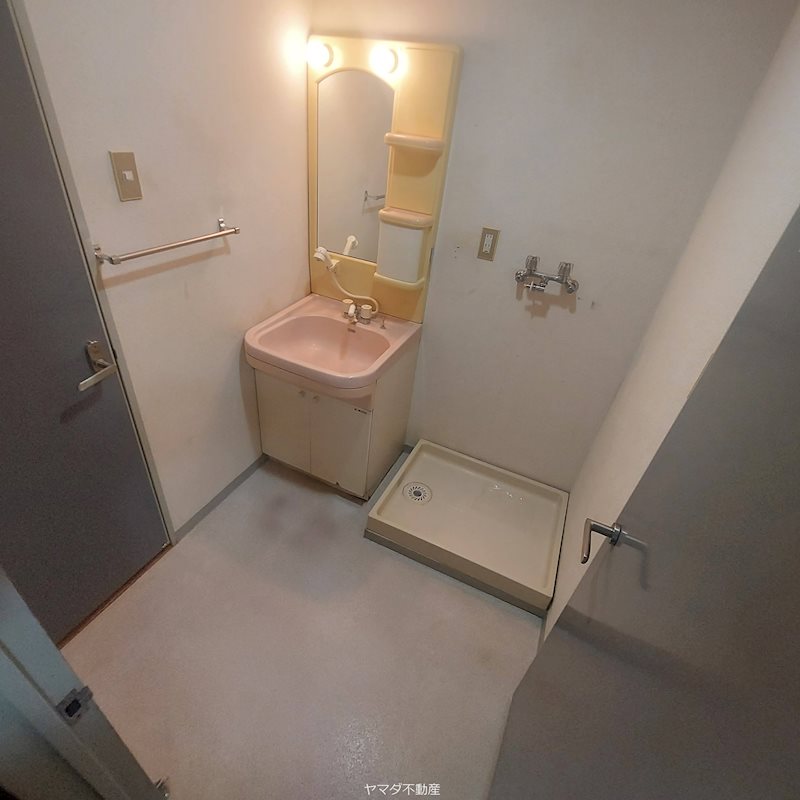洗面設備　嬉しい独立洗面台化粧台