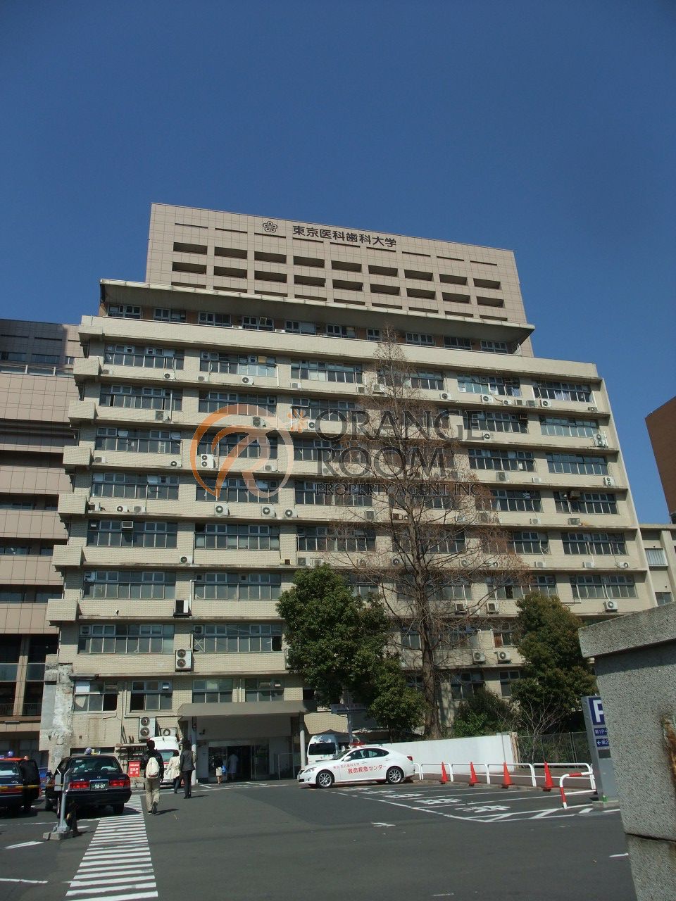 病院　東京医科歯科大学医学部附属病院（病院）まで375m