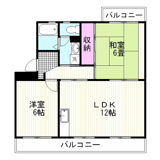 カターラ三清の間取り