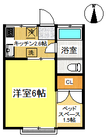 ファインハイツIの間取り