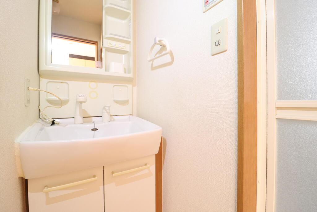 洗面設備　脱衣所です！