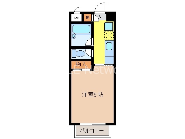 本町ハイツの間取り