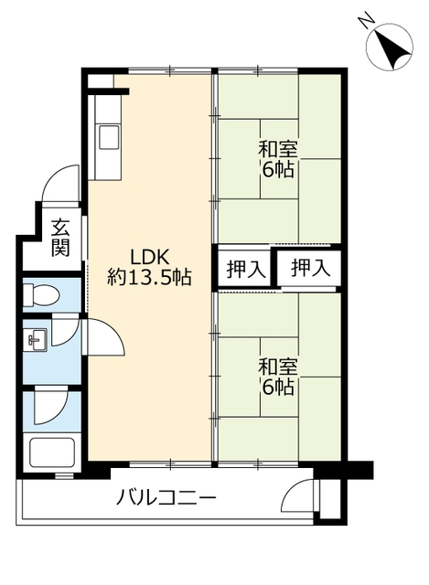 ＵＲ藤山台の間取り