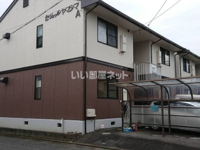 静岡市清水区蒲原新栄のアパートの建物外観