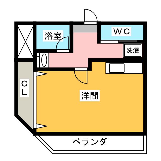 ユタカマンションの間取り