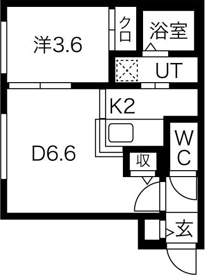 仮)アルファスクエア南4西15の間取り