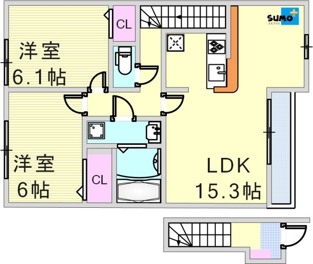 アルシオネの間取り