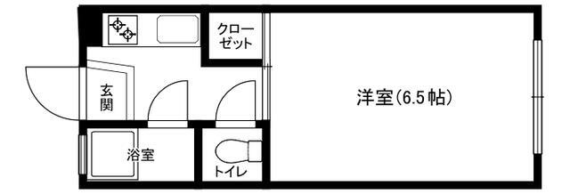 サンハイツ勝野の間取り