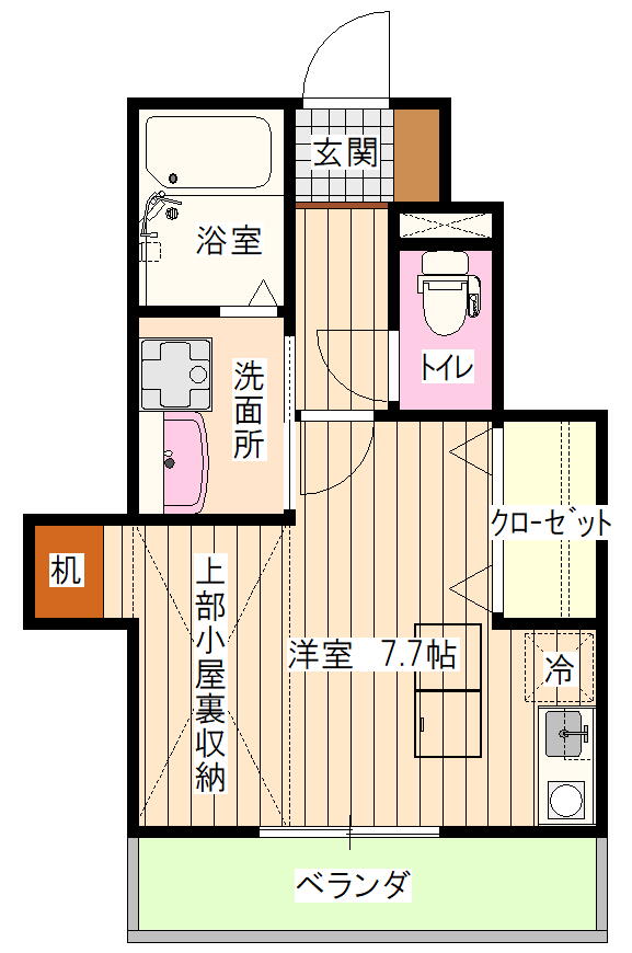 ラ・ミヤ・デモラの間取り