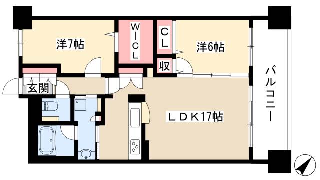 ライオンズマンション金山ニューシティの間取り