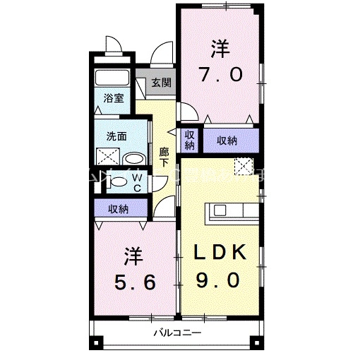 ステイブル・サンの間取り