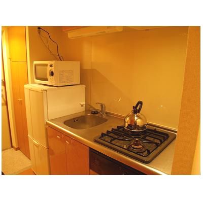 キッチン　☆★家具家電付きセットアップ賃貸★★家具撤去も出来ます。