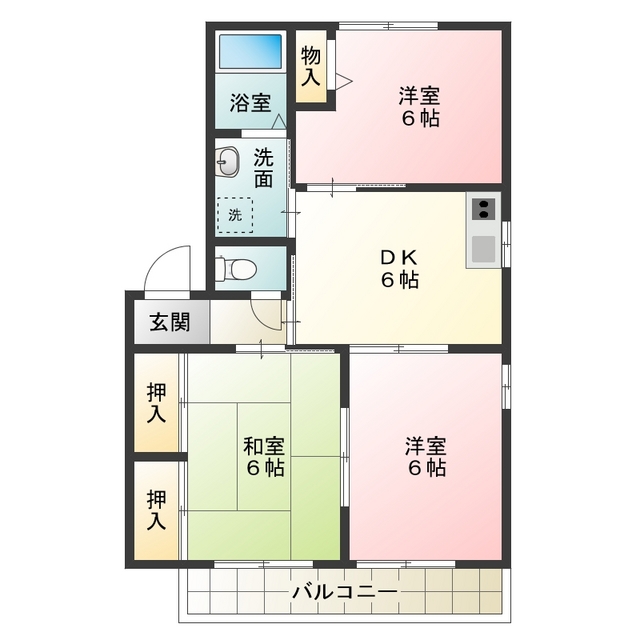 ＤＡＩＫＥＮＮ浜寺南町の間取り