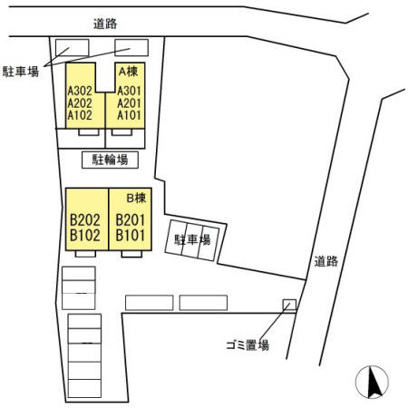 【丹羽郡扶桑町大字高雄のアパートのその他】