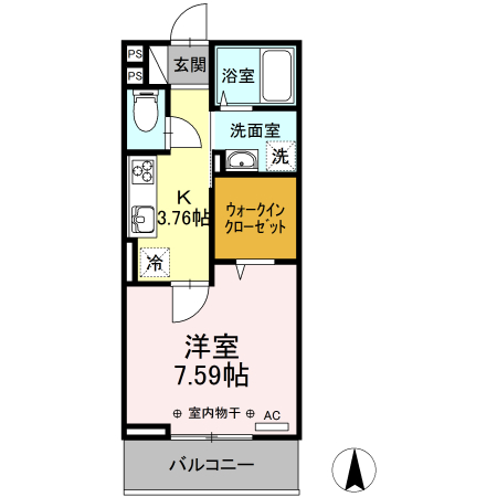 イスラ・グランデの間取り