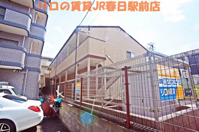 大野城市中央のアパートの建物外観