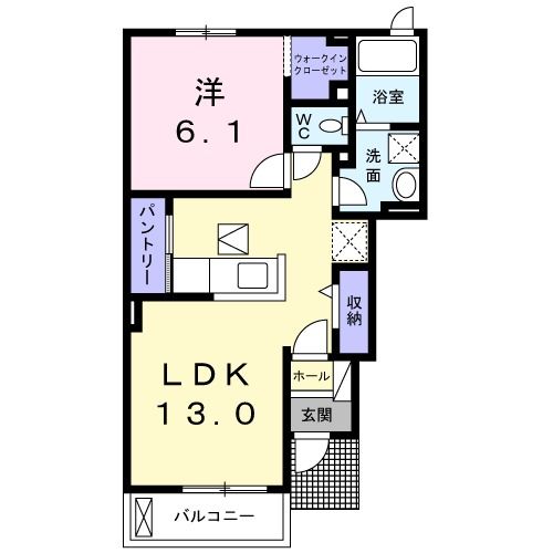 【フレ　フュチュールの間取り】