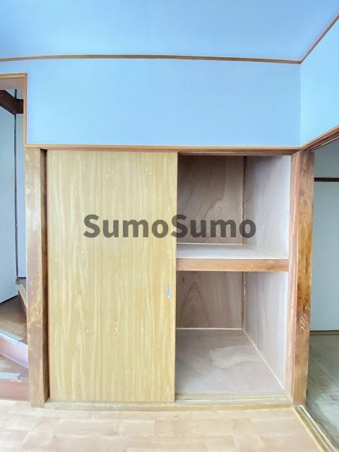 収納　大きなスペースがあり、収納には困りません